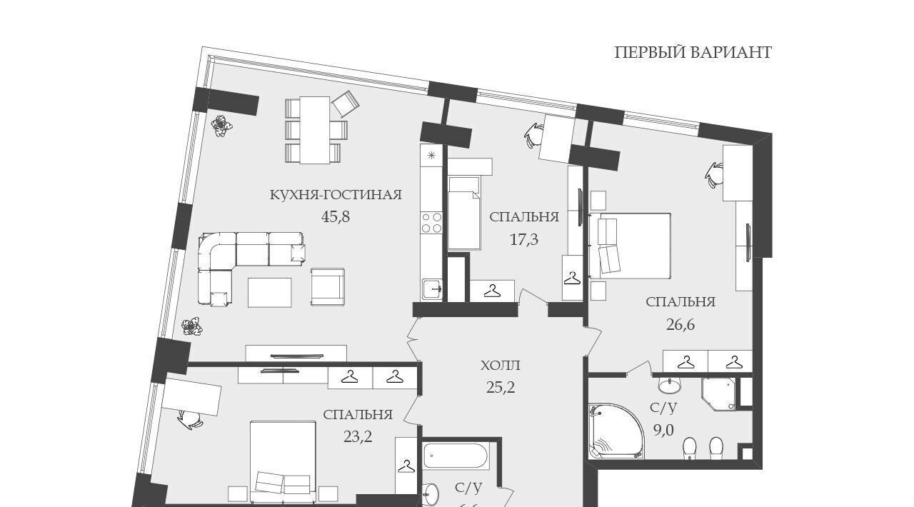 квартира г Москва метро Октябрьская ул Мытная 40к/3 фото 3