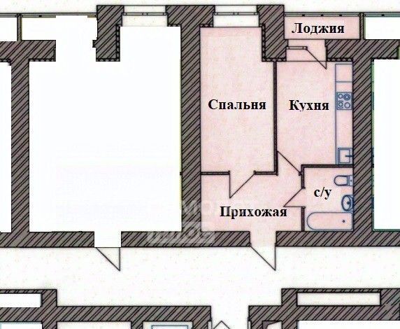 квартира г Тамбов р-н Октябрьский ул Мичуринская 234 фото 2