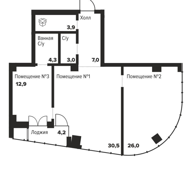 квартира г Челябинск р-н Центральный ул Труда 157а фото 1