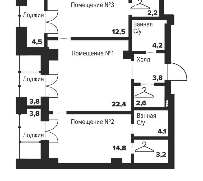 квартира г Челябинск р-н Центральный ул Труда 157а фото 1