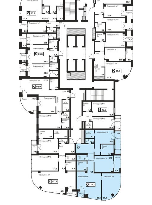 квартира г Челябинск р-н Центральный ул Труда 157а фото 3