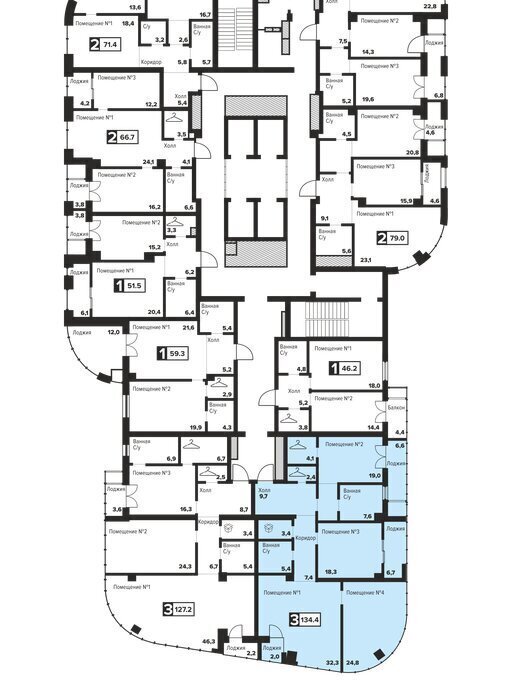 квартира г Челябинск р-н Центральный ул Труда 157а фото 3