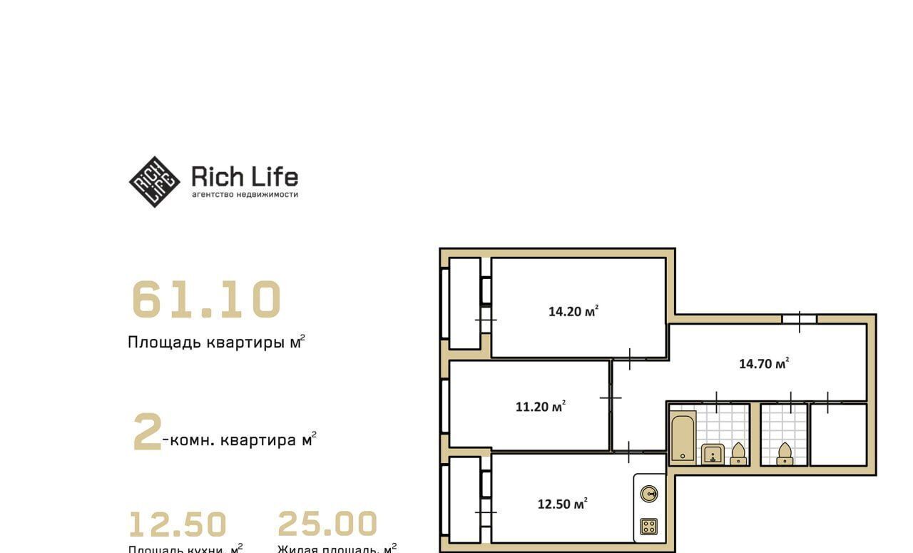 квартира г Ярославль р-н Фрунзенский ул Лескова 40 фото 20