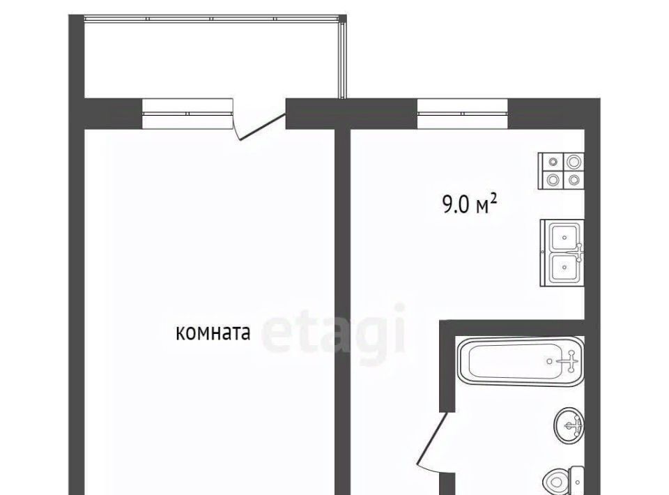 квартира г Ростов-на-Дону р-н Советский ул Малиновского 72 фото 2