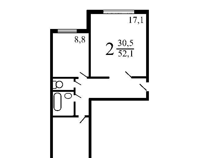 квартира г Москва метро Кантемировская ул Кантемировская 20к/2 фото 2