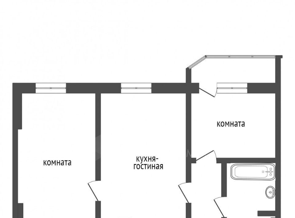 квартира г Тюмень р-н Восточный ул Федюнинского 56 фото 2