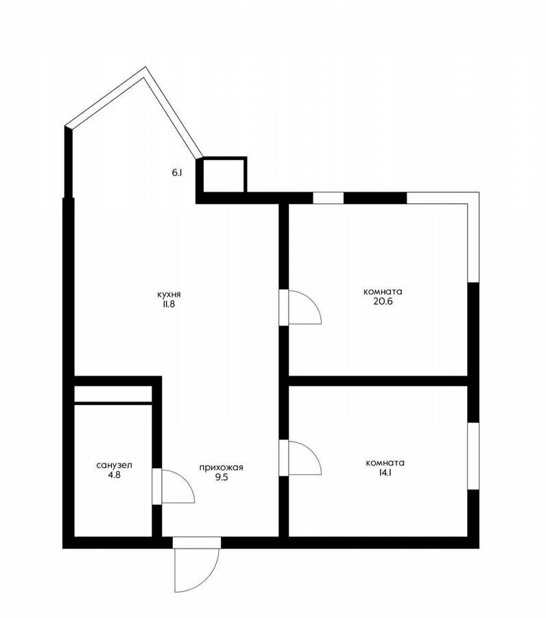 квартира г Краснодар р-н Прикубанский ул Совхозная 1к/3 фото 12