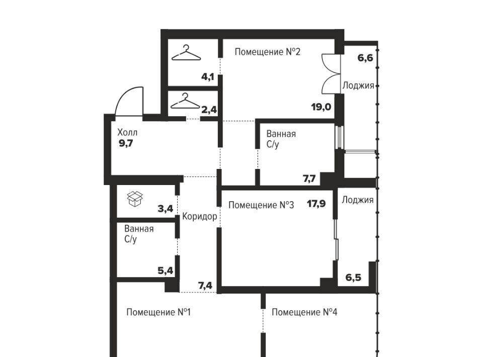 квартира г Челябинск р-н Центральный ул Труда 157а фото 1