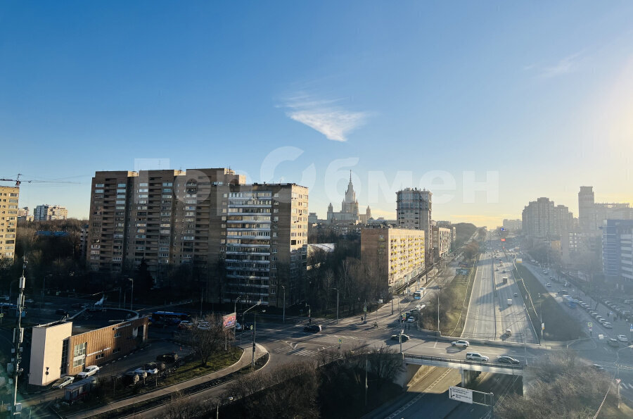 квартира г Москва метро Ломоносовский проспект ул Мосфильмовская 74б муниципальный округ Раменки фото 8