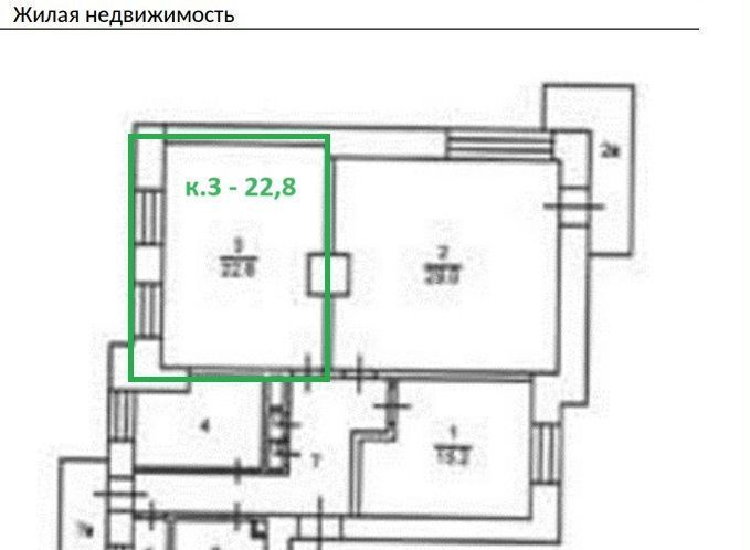 комната г Москва метро Авиамоторная ул Авиамоторная 49/1 фото 14