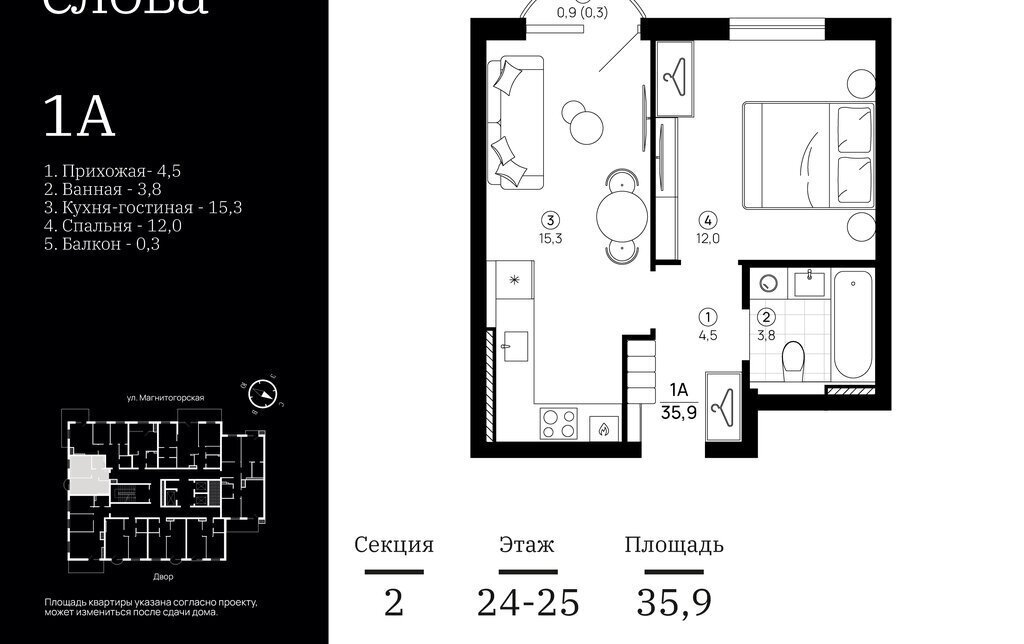 квартира г Астрахань р-н Кировский ул Магнитогорская 75/1 фото 1