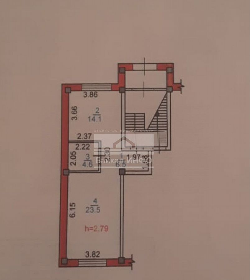 квартира г Иркутск р-н Свердловский ул Багратиона 46/7 фото 13