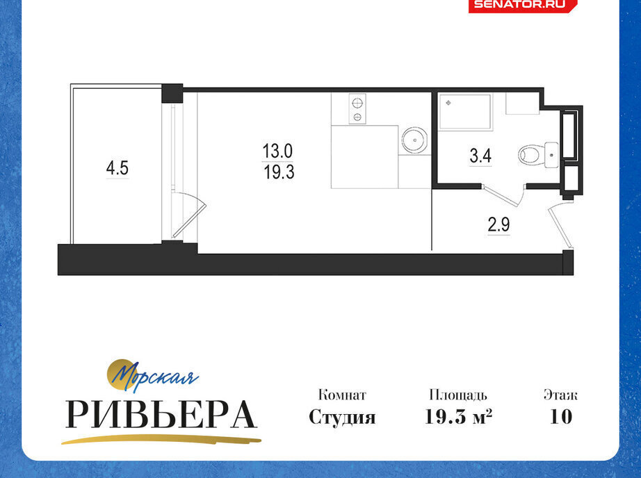 квартира г Зеленогорск ш Приморское 570л фото 2