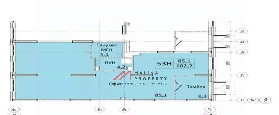 торговое помещение г Мытищи ЖК «Мытищи Парк» к 4. 1, Медведково фото 7