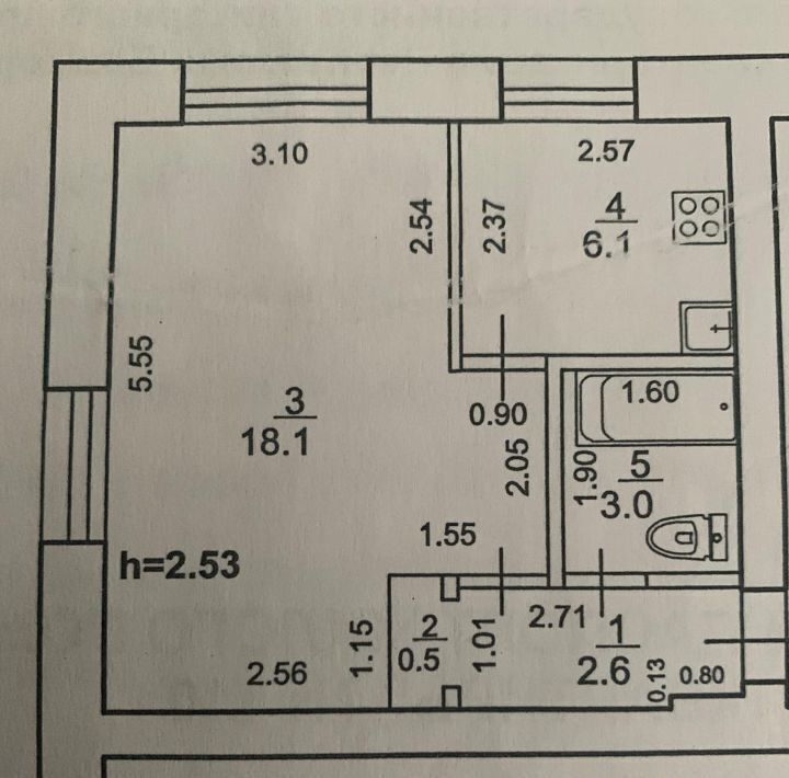 квартира г Стерлитамак ул Худайбердина 192 фото 2