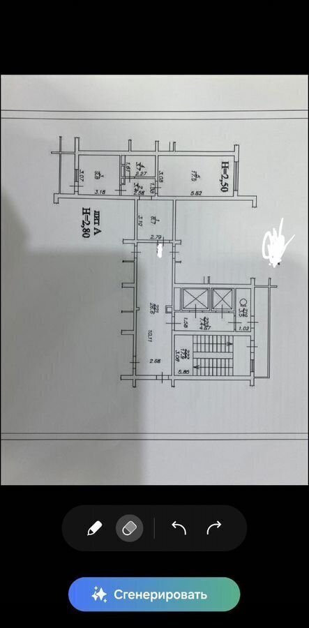 квартира г Краснодар р-н Прикубанский ул им. Котлярова Н.С. 11 мкр-н Московский фото 3