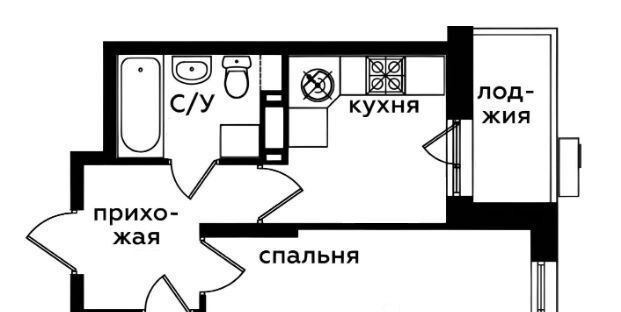 квартира г Москва ТиНАО Новомосковский, ул. Яворки, 1к 4 фото 17