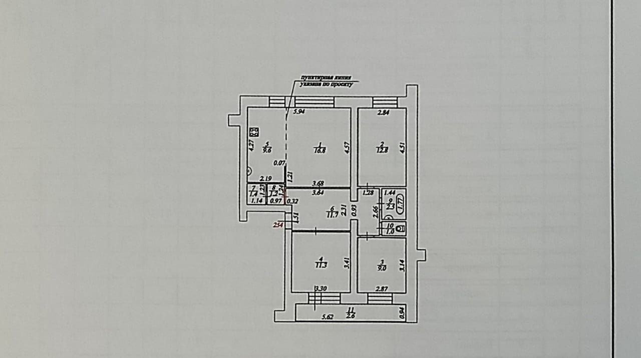 квартира р-н Нижнекамский г Нижнекамск ул Вокзальная 32 фото 23