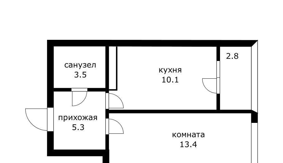 квартира г Краснодар р-н Прикубанский ул им. Ивана Беличенко 95к/1 фото 15