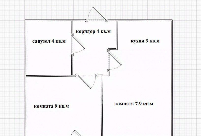 квартира г Краснодар р-н Прикубанский ул им. Героя Ростовского фото 18