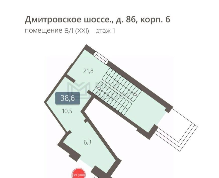 свободного назначения г Москва САО ш Дмитровское 86к/6 муниципальный округ Бескудниковский фото 10