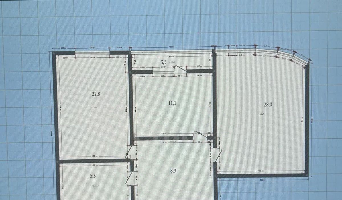 квартира г Махачкала р-н Ленинский ул Газпромная 15к/4 фото 22