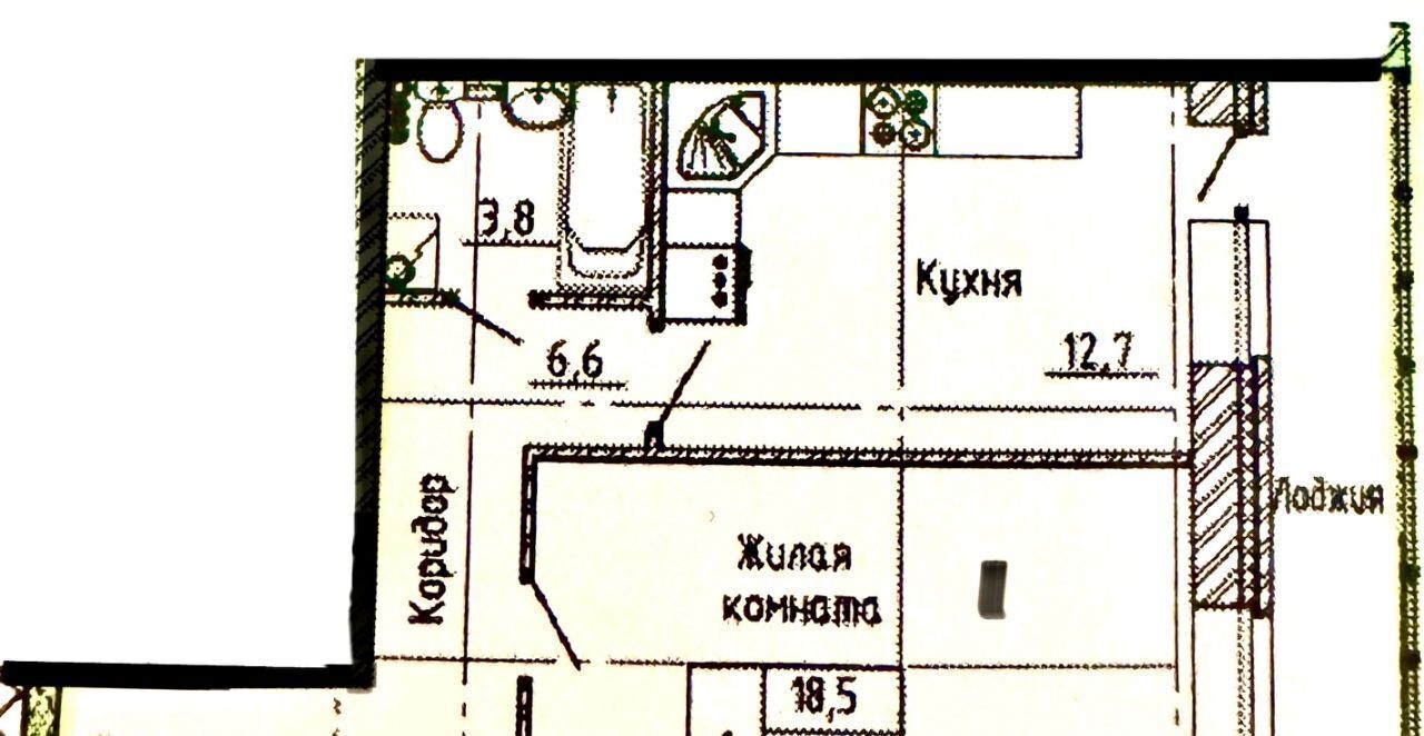 квартира г Воронеж р-н Коминтерновский ул Независимости 82/1 фото 6