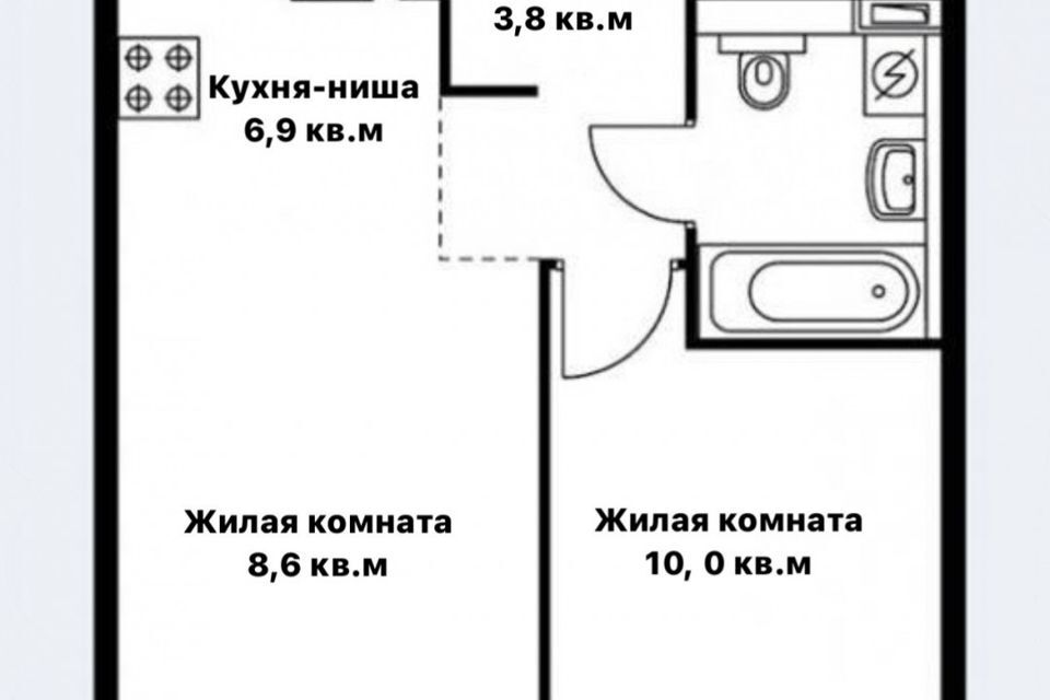 квартира г Екатеринбург р-н Чкаловский Екатеринбург городской округ, Гаршина, 1 стр фото 1