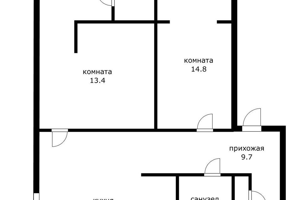 квартира г Краснодар р-н Прикубанский Краснодар городской округ, Архитектора Ишунина, 7/1 к 2 фото 2