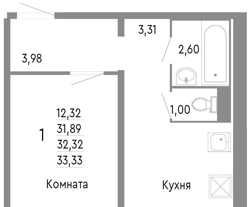 квартира г Челябинск р-н Советский ул Нефтебазовая 1к/2 фото 1