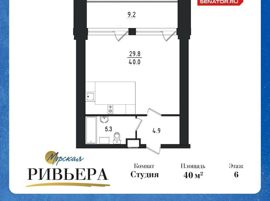 квартира г Зеленогорск ш Приморское 570л фото 2