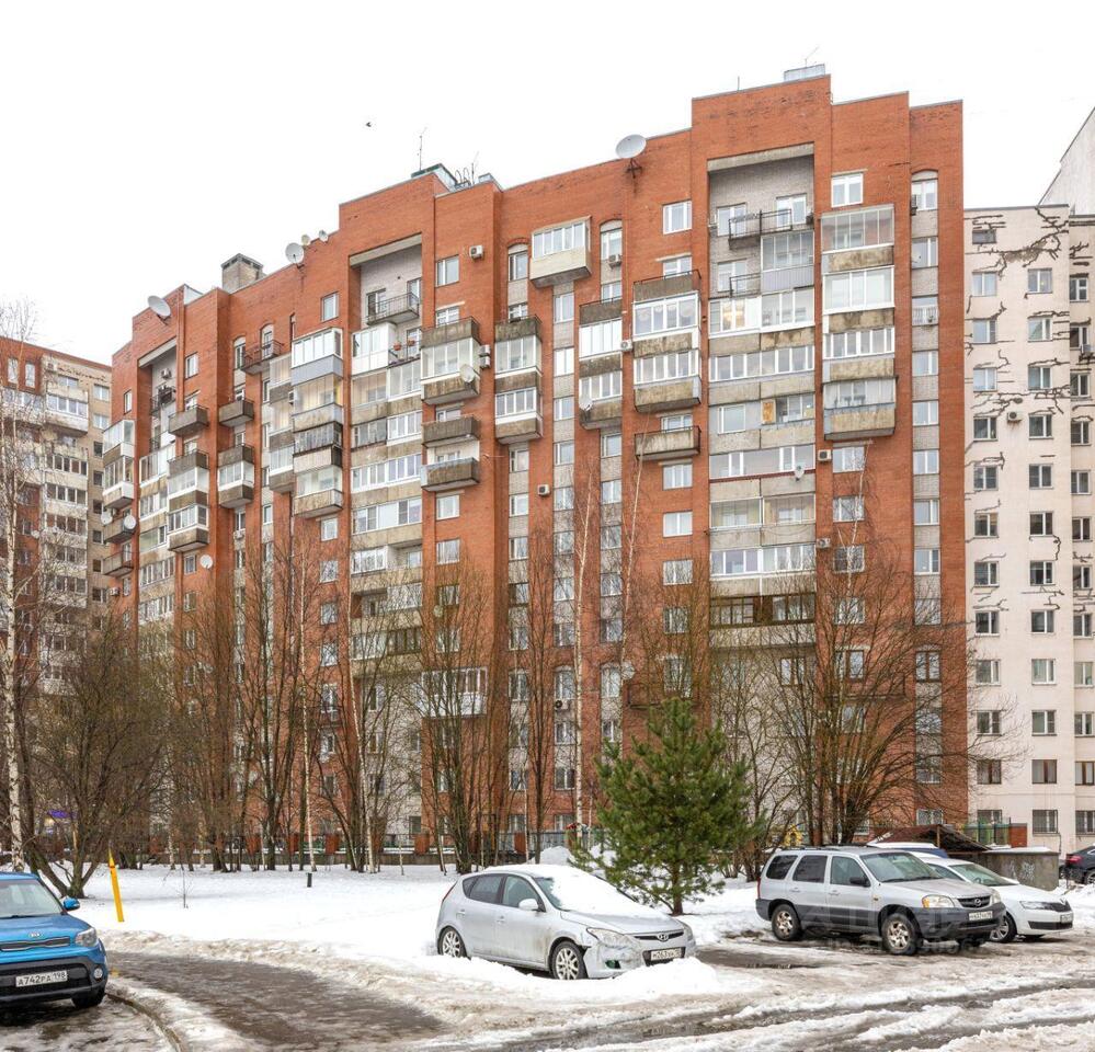 квартира г Санкт-Петербург пр-кт Просвещения 14/4 округ Шувалово-Озерки, Ленинградская область фото 37