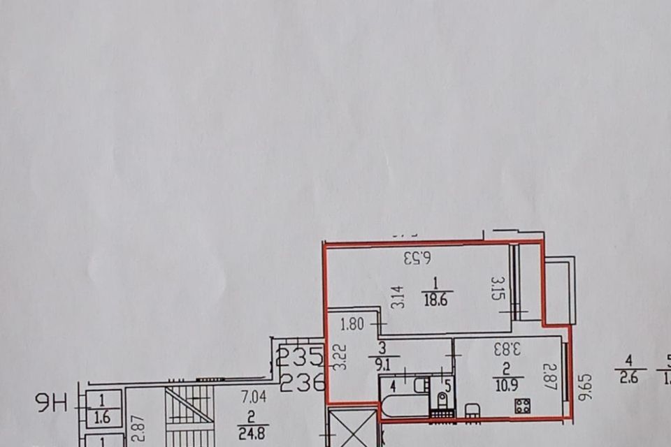 квартира г Санкт-Петербург р-н Прометей пр-кт Светлановский 107/2 Калининский фото 1