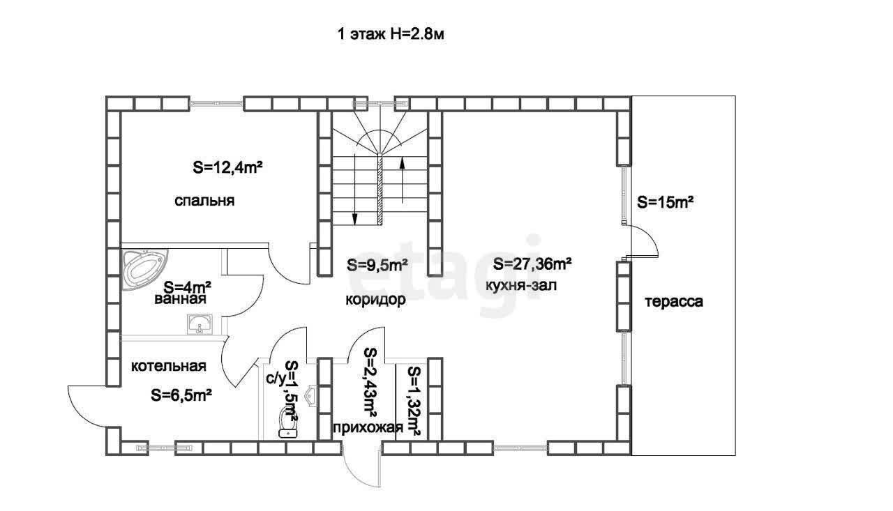 дом г Калининград р-н Центральный ул Счастливая 35 СНТ Сад-3 фото 24