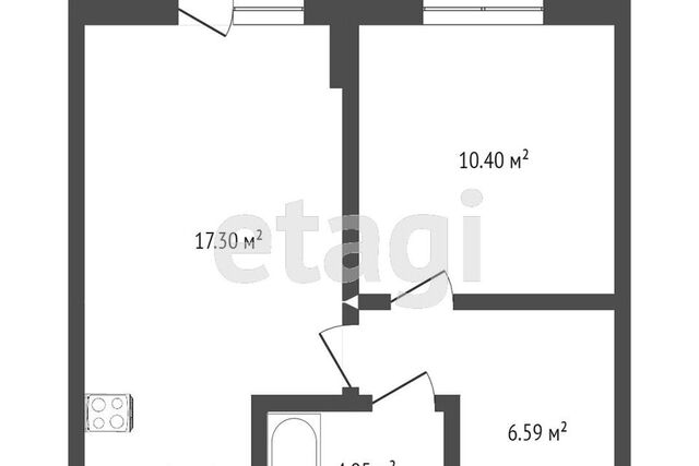 квартира с Мирное ул Крымской весны 6/2 фото