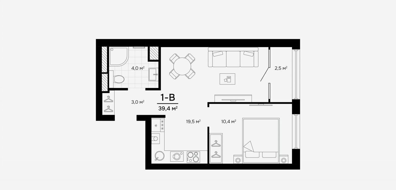 квартира г Астрахань р-н Кировский ул Куликова PROGRESS Альбион фото 3