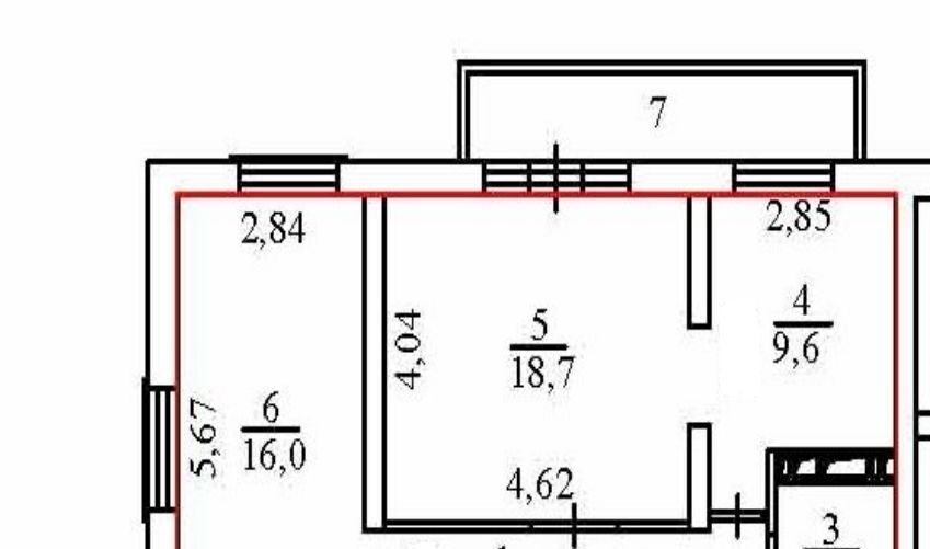 квартира г Новосибирск Берёзовая роща ул Кошурникова 22 фото 32