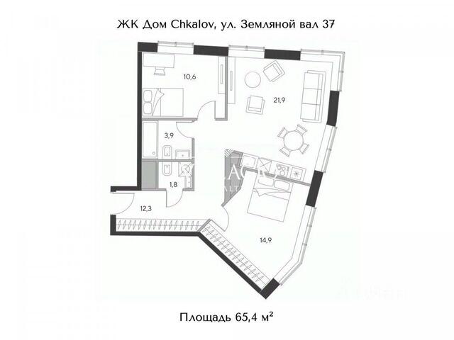 ЦАО пер Верхний Сусальный ЖК «Дом Chkalov» Московская область фото