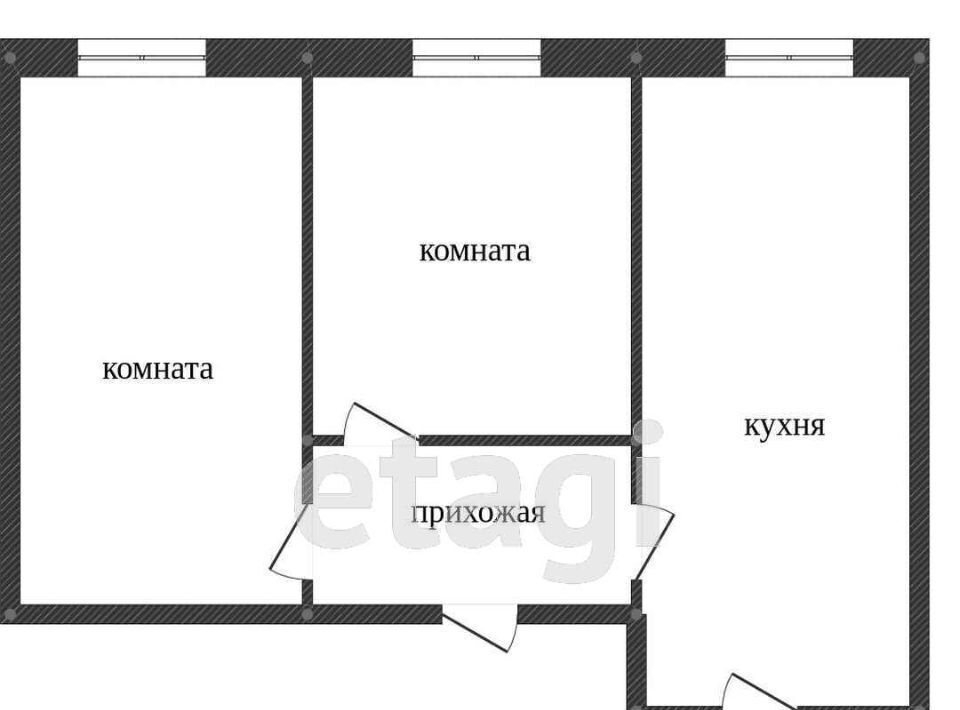 квартира г Кострома ул Красноармейская 8 фото 2