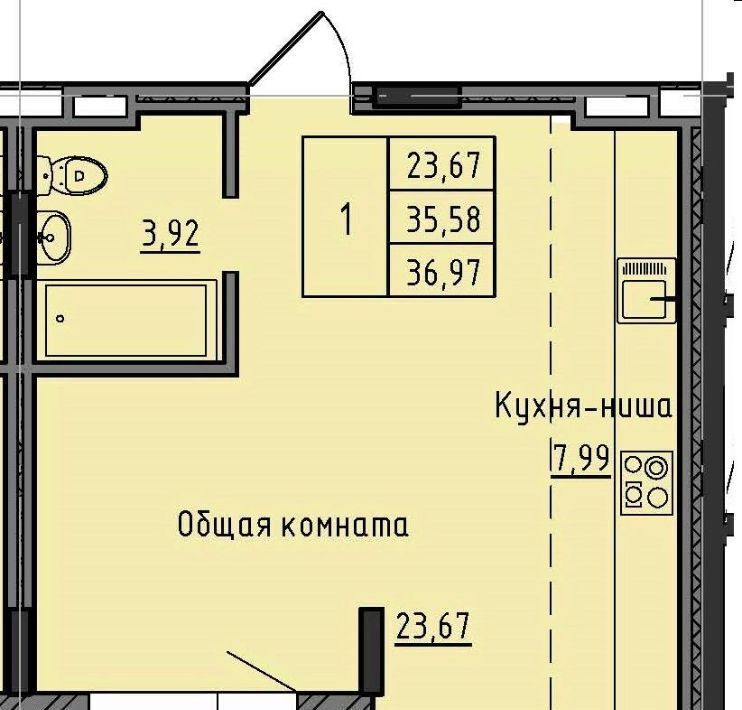 квартира г Якутск 37-й кв-л фото 1