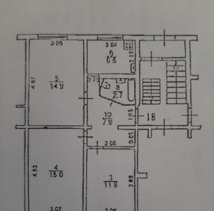 квартира г Клин ул Загородная 23 фото 18