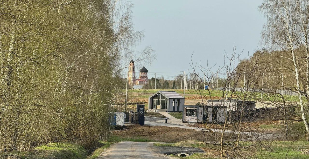 земля городской округ Чехов 48 км, коттеджный пос. Черешневый лес, Симферопольское шоссе фото 10