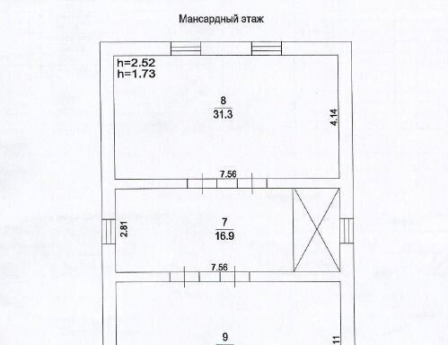 дом городской округ Мытищи с Марфино проезд Новый 19б фото 21