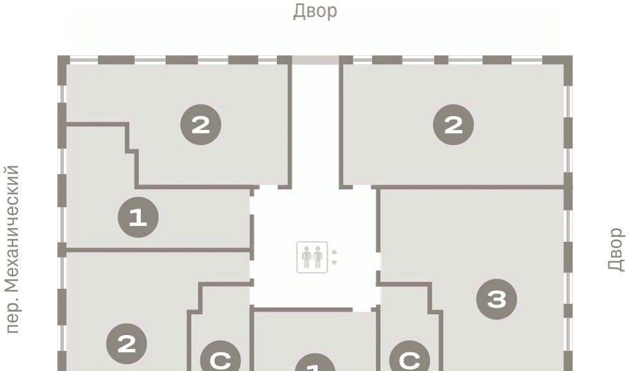 квартира г Екатеринбург Эльмаш пер Механический 11 Проспект Космонавтов, жилрайон фото 2