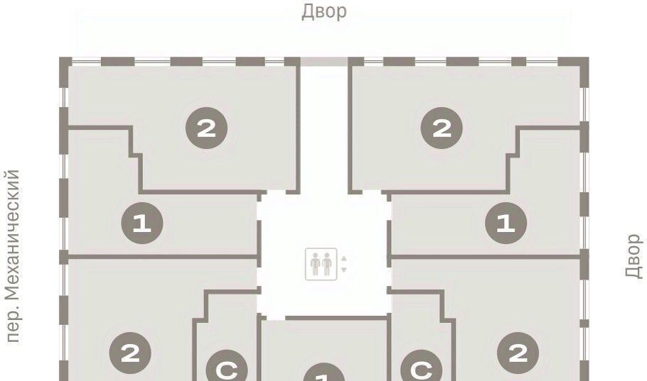 квартира г Екатеринбург Эльмаш пер Механический 11 Проспект Космонавтов, жилрайон фото 2