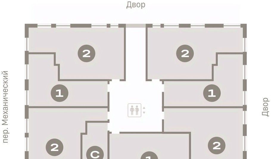 квартира г Екатеринбург Эльмаш пер Механический 11 Проспект Космонавтов, жилрайон фото 2