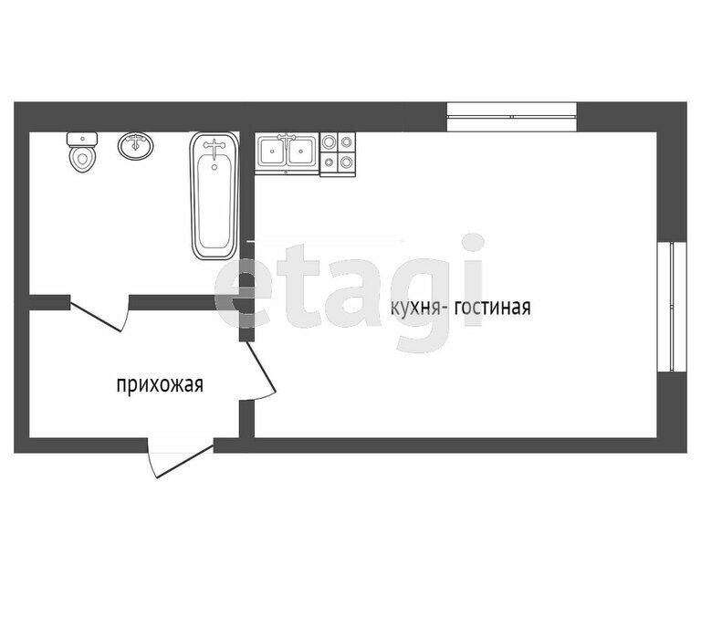 квартира г Сочи с Русская Мамайка р-н Центральный внутригородской пер Новый 32е Клубничная улица фото 12