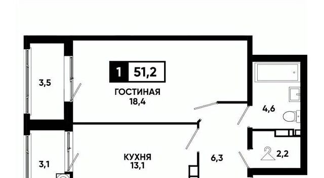 р-н Промышленный ул Андрея Голуба 14к/3 фото