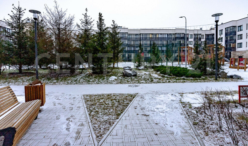 квартира г Санкт-Петербург метро Проспект Ветеранов ул Владимира Пчелинцева 6к/2 округ Сосновая Поляна фото 25