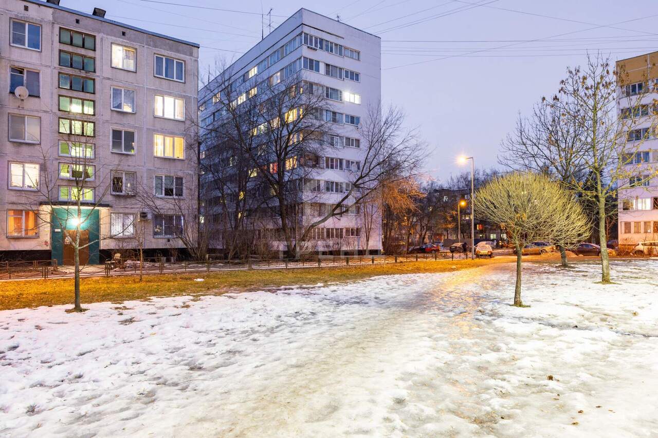 квартира г Санкт-Петербург метро Проспект Ветеранов р-н Кировский ул Солдата Корзуна 42 округ Ульянка фото 23